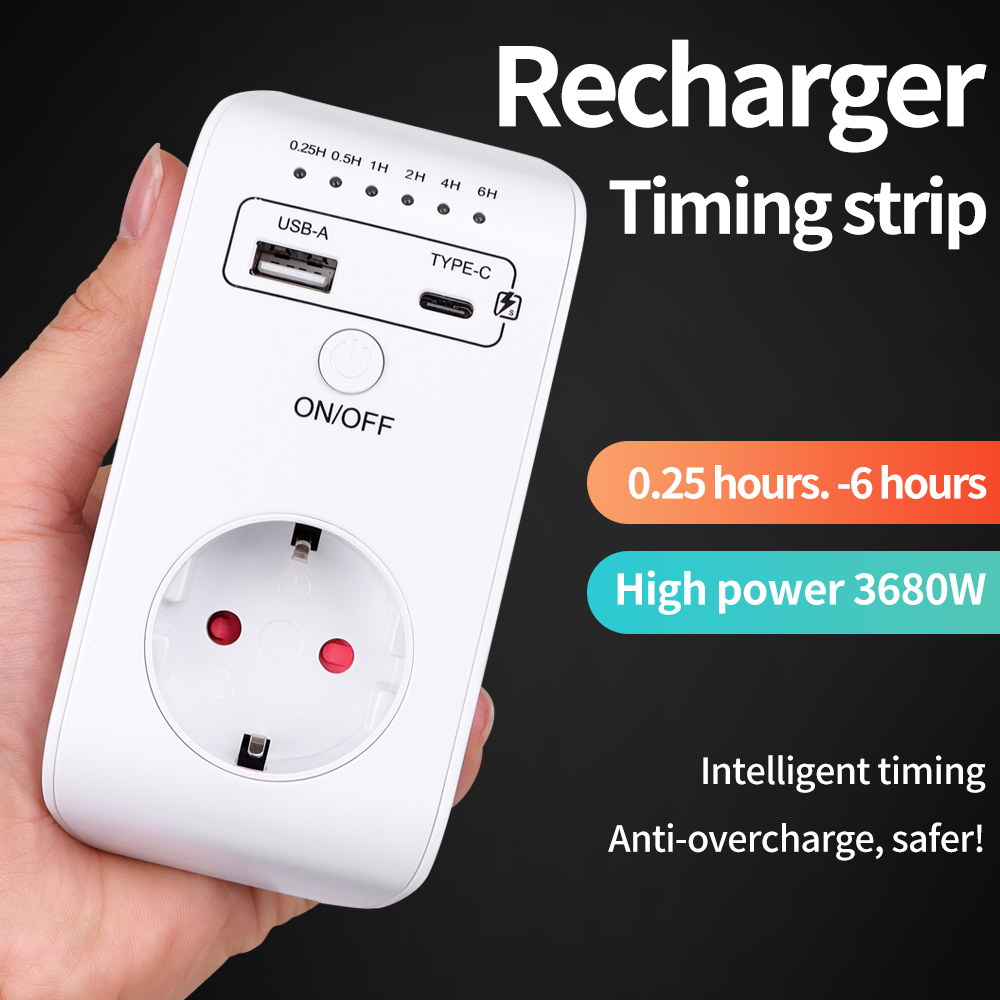 Kitchen Appliances In - Digital Timer Socket 6 Hour Electronic
