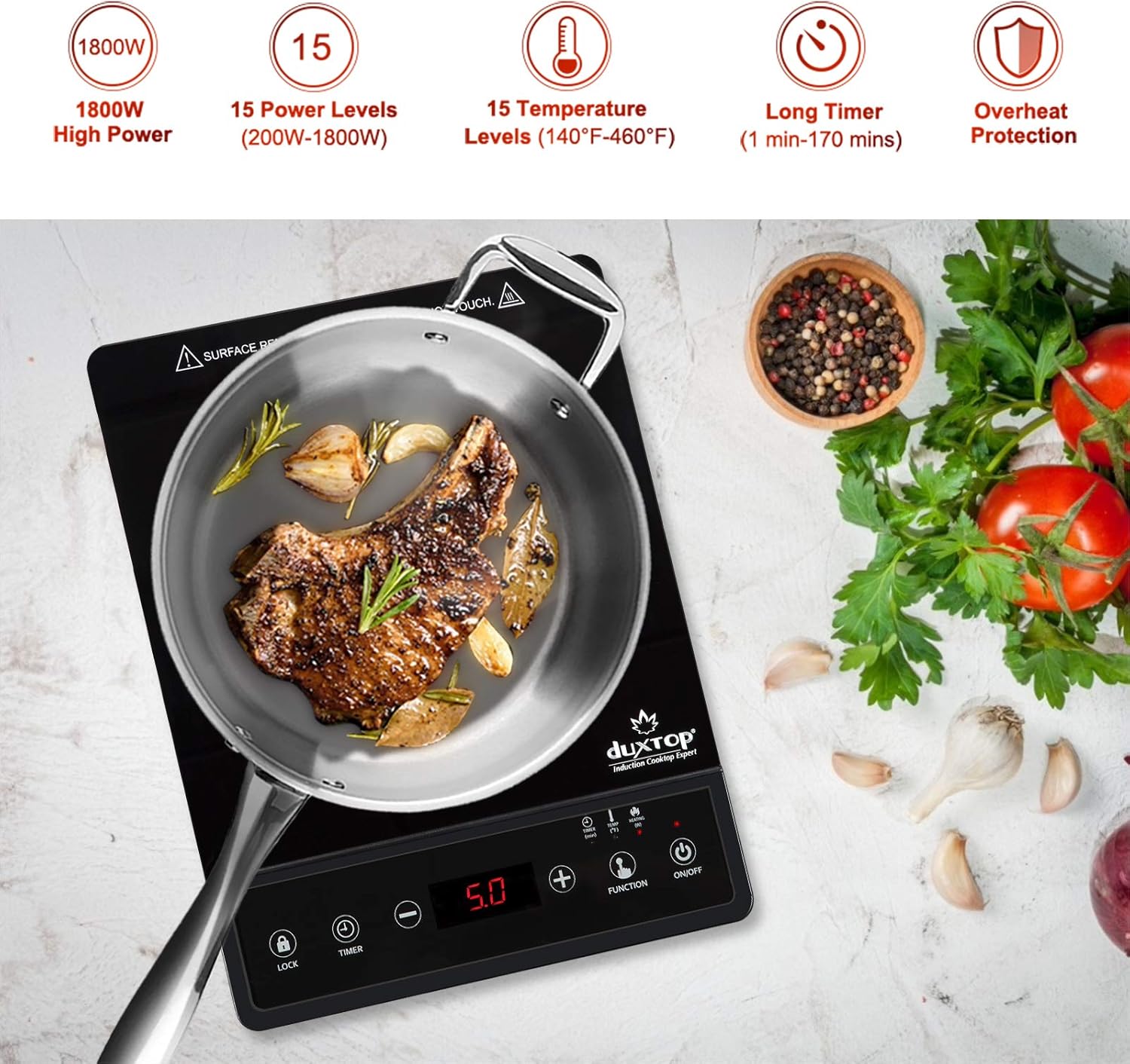 Portable Induction Cooktop Cou - مراجعة Induction Cooktop Portable وسعره
