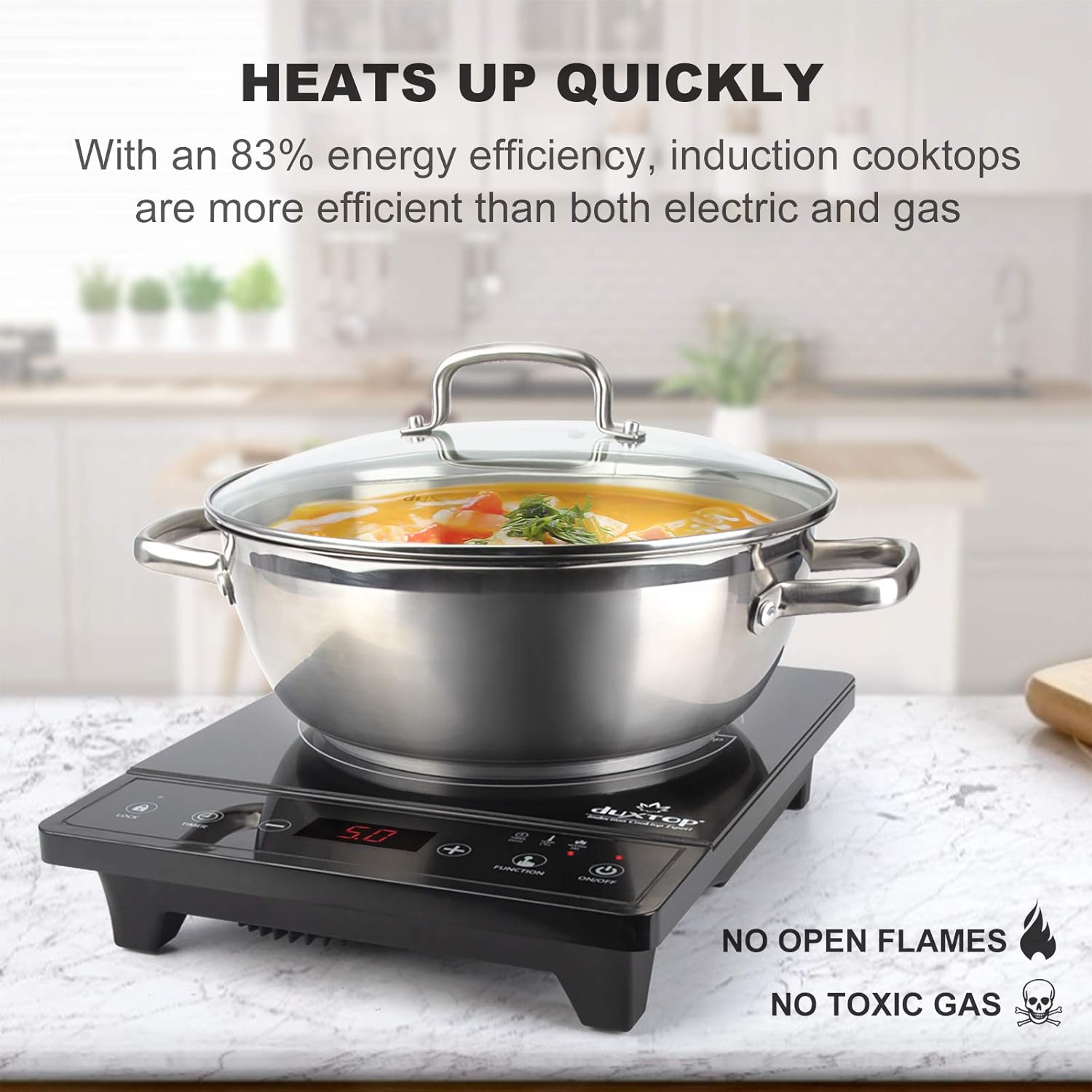Portable Induction Cooktop Cou - مراجعة Induction Cooktop Portable وسعره