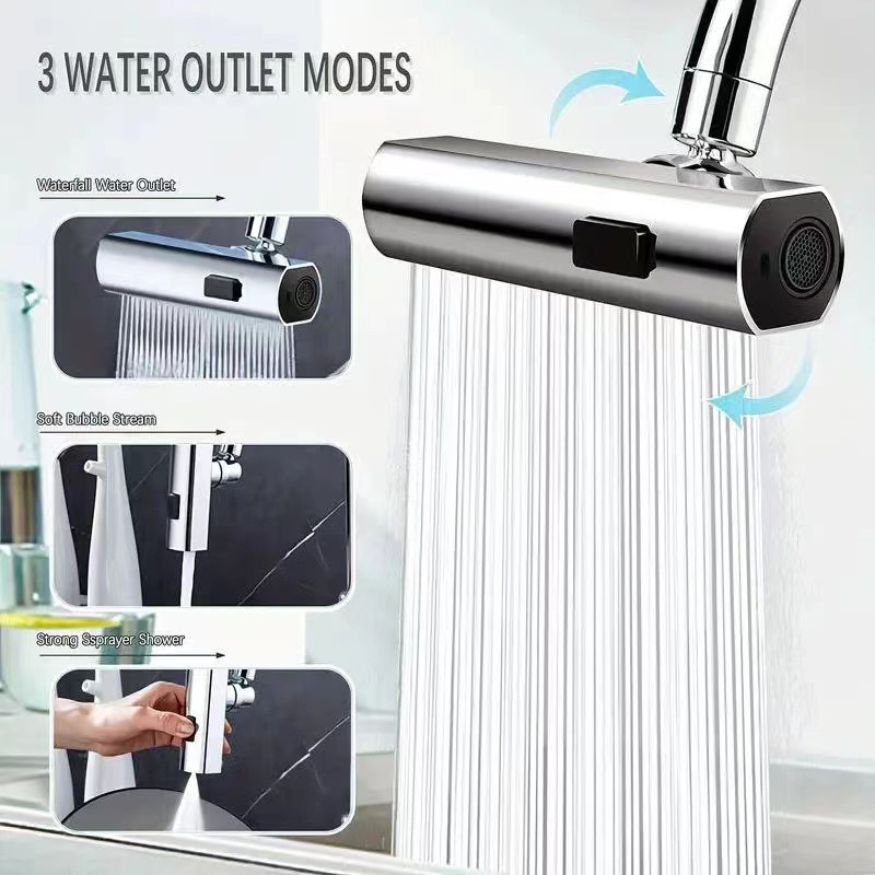 New 3 Modes Kitchen Faucet Uni - مراجعة Kitchen Appliances Unit وسعره