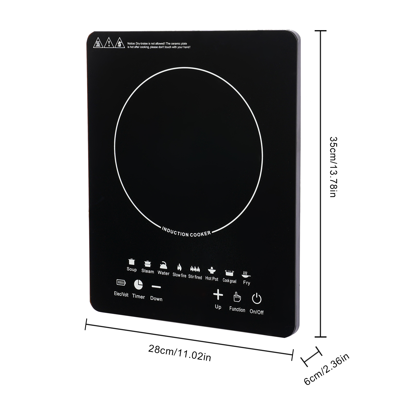 Electric Induction Cooker, Ind - مراجعة Induction Cooktop Portable وسعره