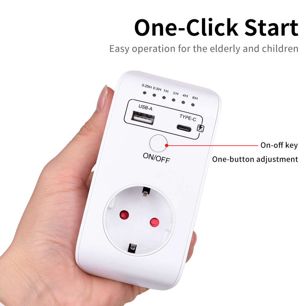 Digital Timer Socket 6 Hour El - مراجعة Kitchen Appliances In وسعره