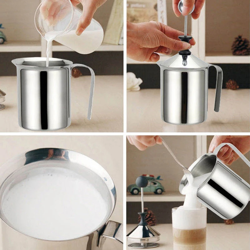 400ML Stainless Milk Frother F - مراجعة Kitchen Appliances Unit وسعره
