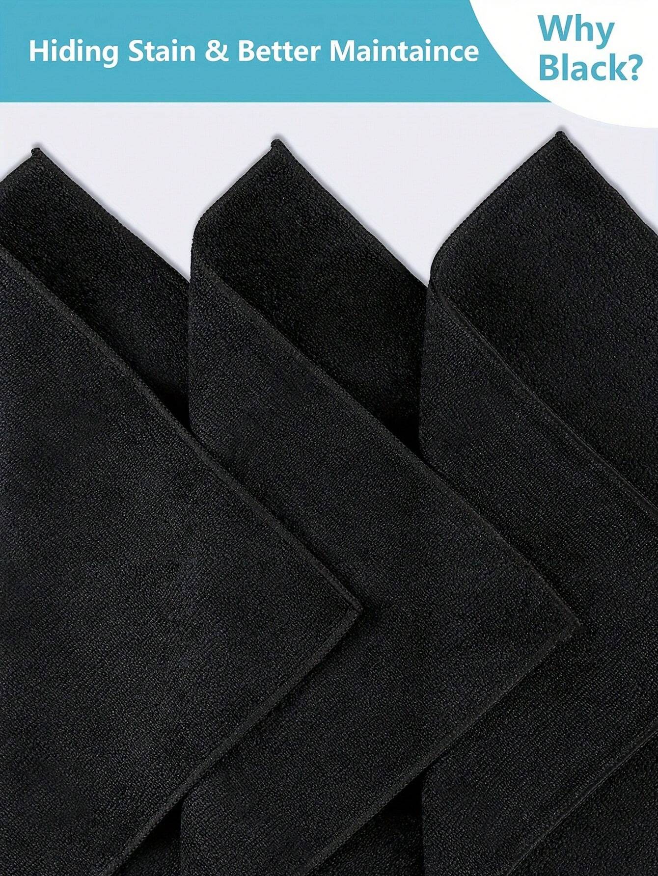 5/10Pcs Light Gray Microfiber  - مراجعة Kitchen Appliances Bath وسعره