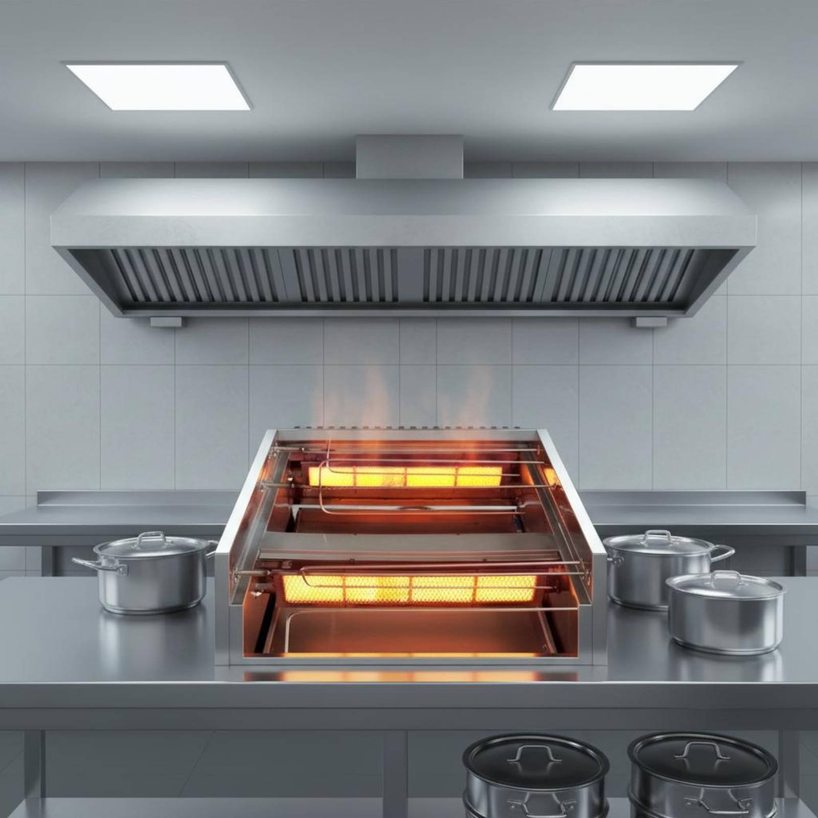 Infrared Gas Burner High-Tempe - مراجعة Kitchen Appliances In وسعره