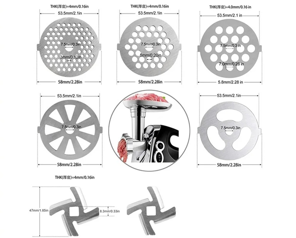 For Household meat grinder Spa - مراجعة Kitchen Appliances Unit وسعره