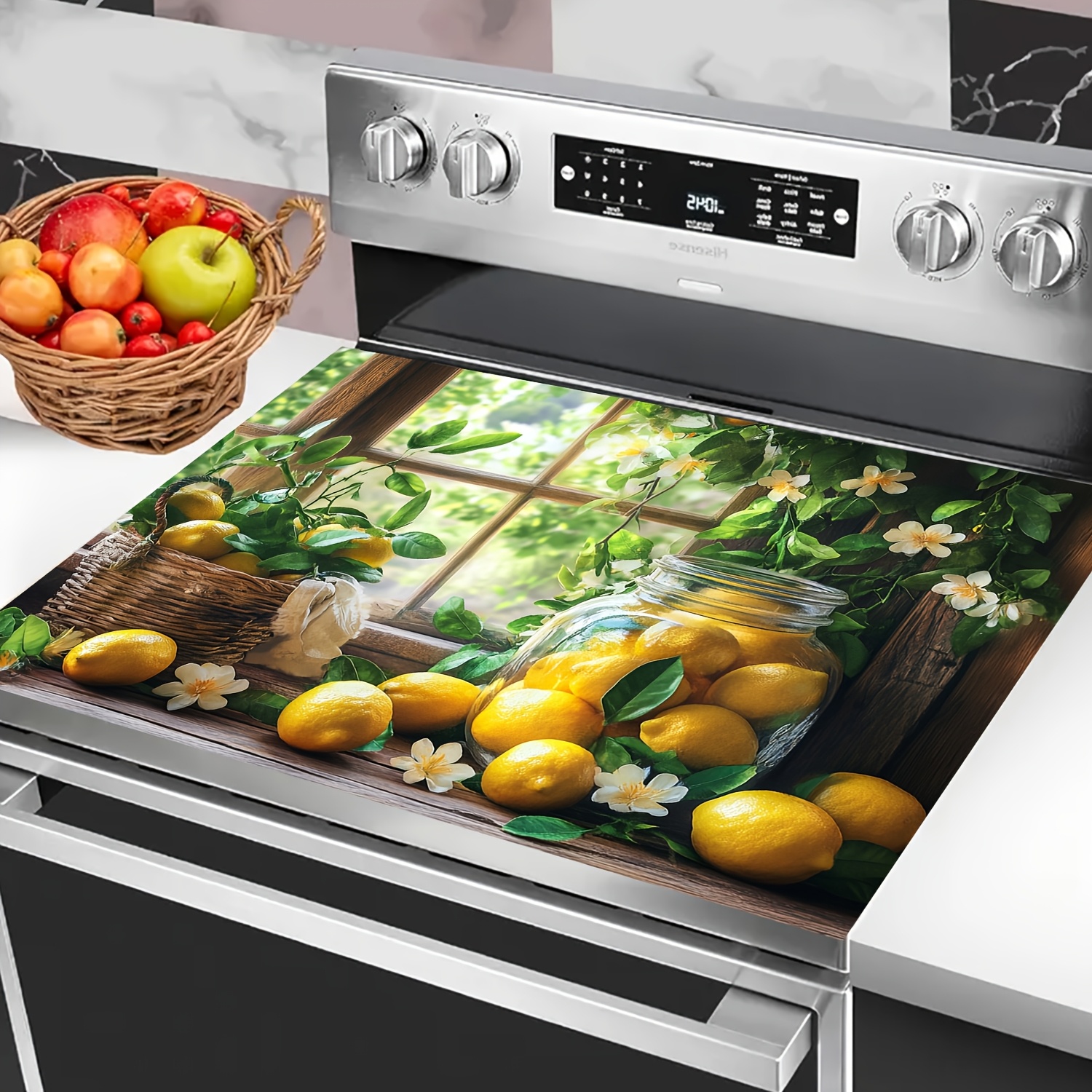 Lemon Window Stove Top Cover,  - مراجعة Kitchen Appliances Electric Stove وسعره