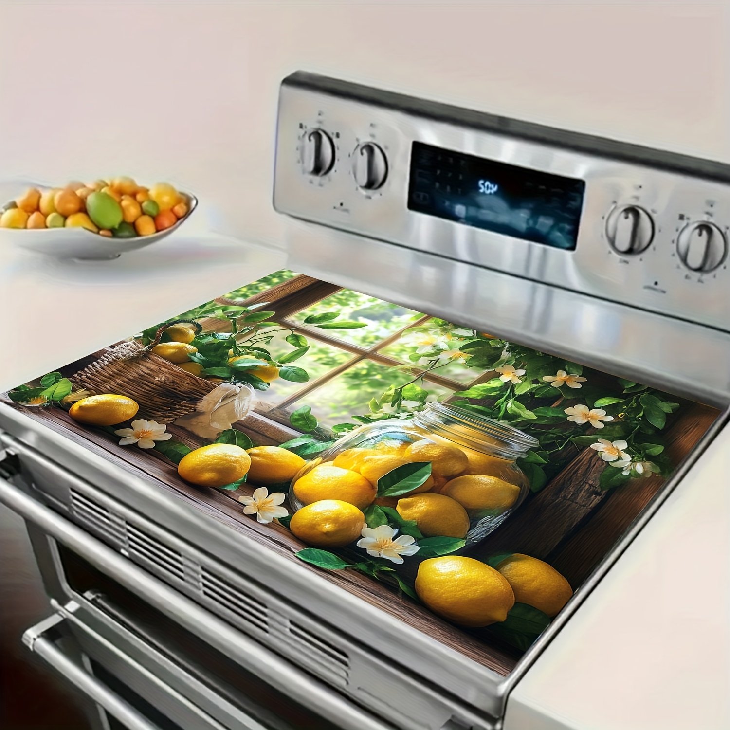 Lemon Window Stove Top Cover,  - مراجعة Kitchen Appliances Electric Stove وسعره