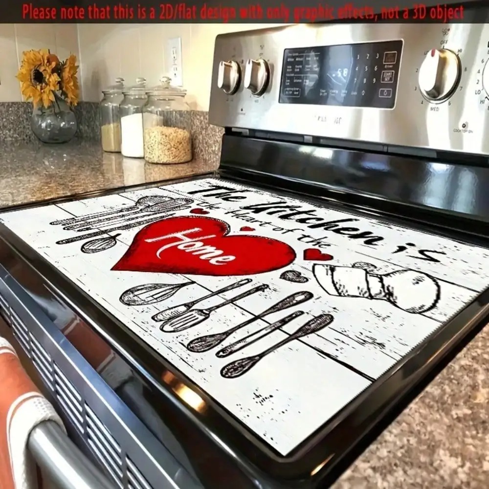 1pc Kitchen Stove Cover Protec - مراجعة Kitchen Appliances Electric Stove وسعره