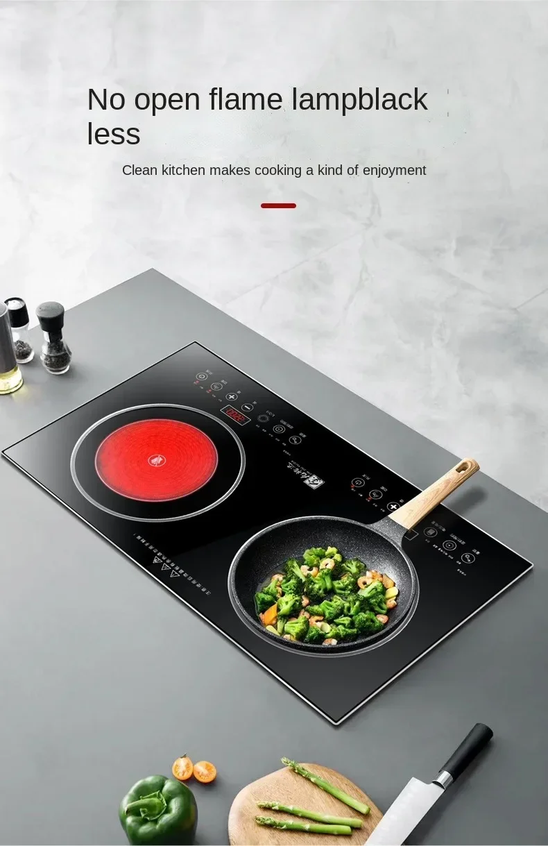 Portable Electric Double Stove - مراجعة Induction Cooktop Portable وسعره