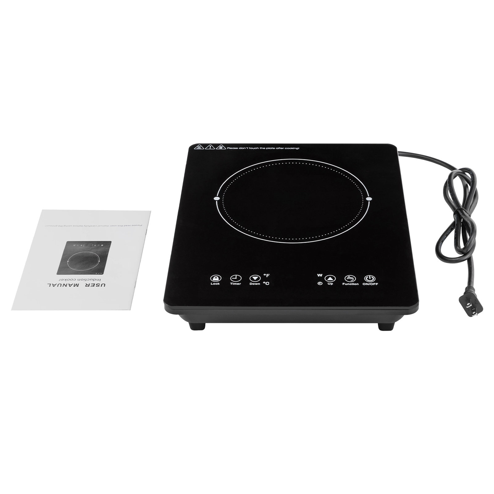 1800W Induction Cooktop Hot Pl - مراجعة Induction Cooktop Portable وسعره