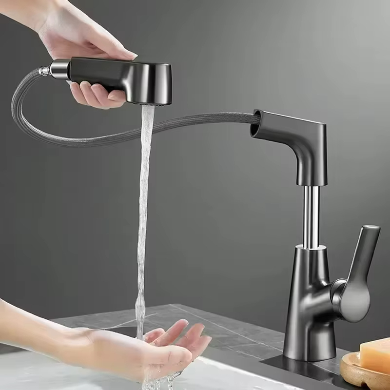 Pull Out Lift Kitchen Faucet 3 - مراجعة Kitchen Appliances Unit وسعره