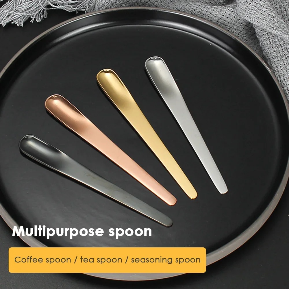 5PCS Coffee Spoon Stainless St - مراجعة Kitchen Appliances Unit وسعره