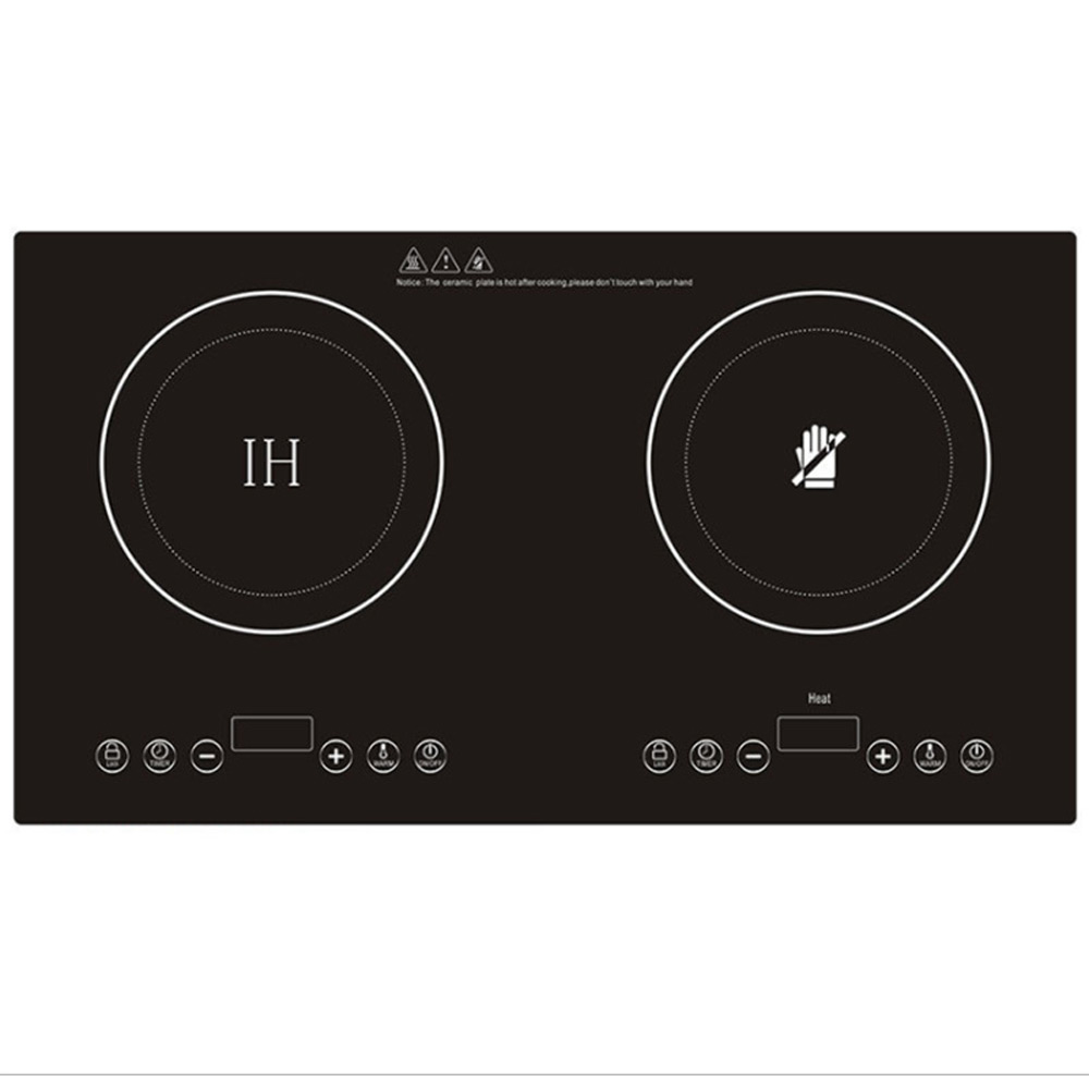 Embedded Double Induction Cook - مراجعة Kitchen Appliances Electric Stove وسعره