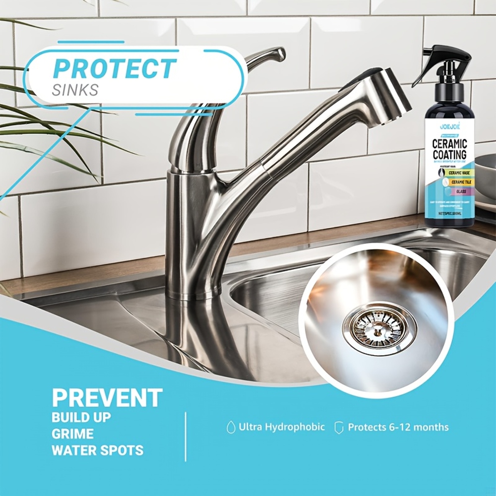 Ceramic Coating Spray Kit - Sh - مراجعة Kitchen Appliances Bath وسعره