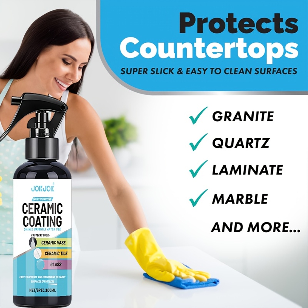 Ceramic Coating Spray Kit - Sh - مراجعة Kitchen Appliances Bath وسعره