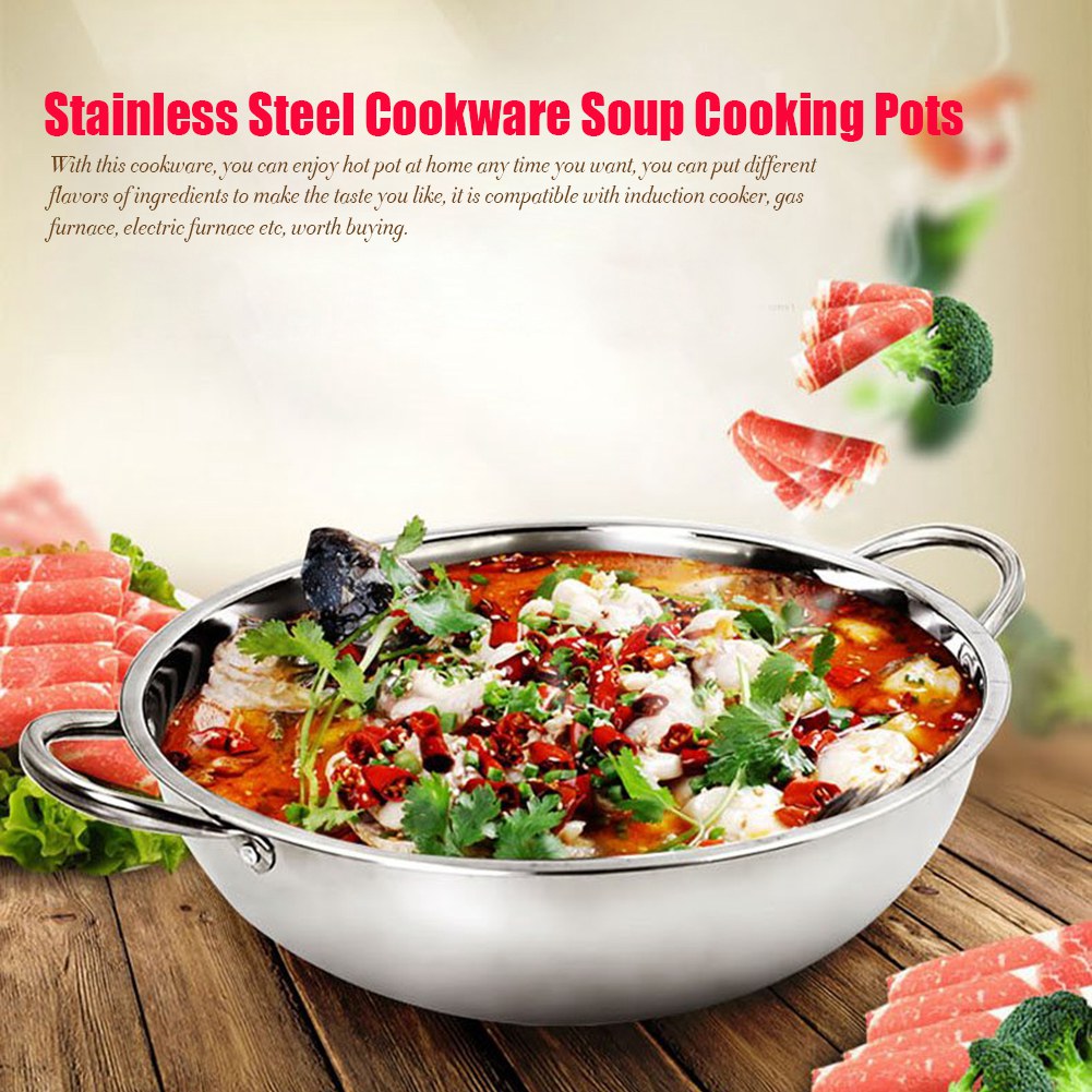 30CM Stainless Steel Hot Pot I - مراجعة Kitchen Appliances Electric Stove وسعره