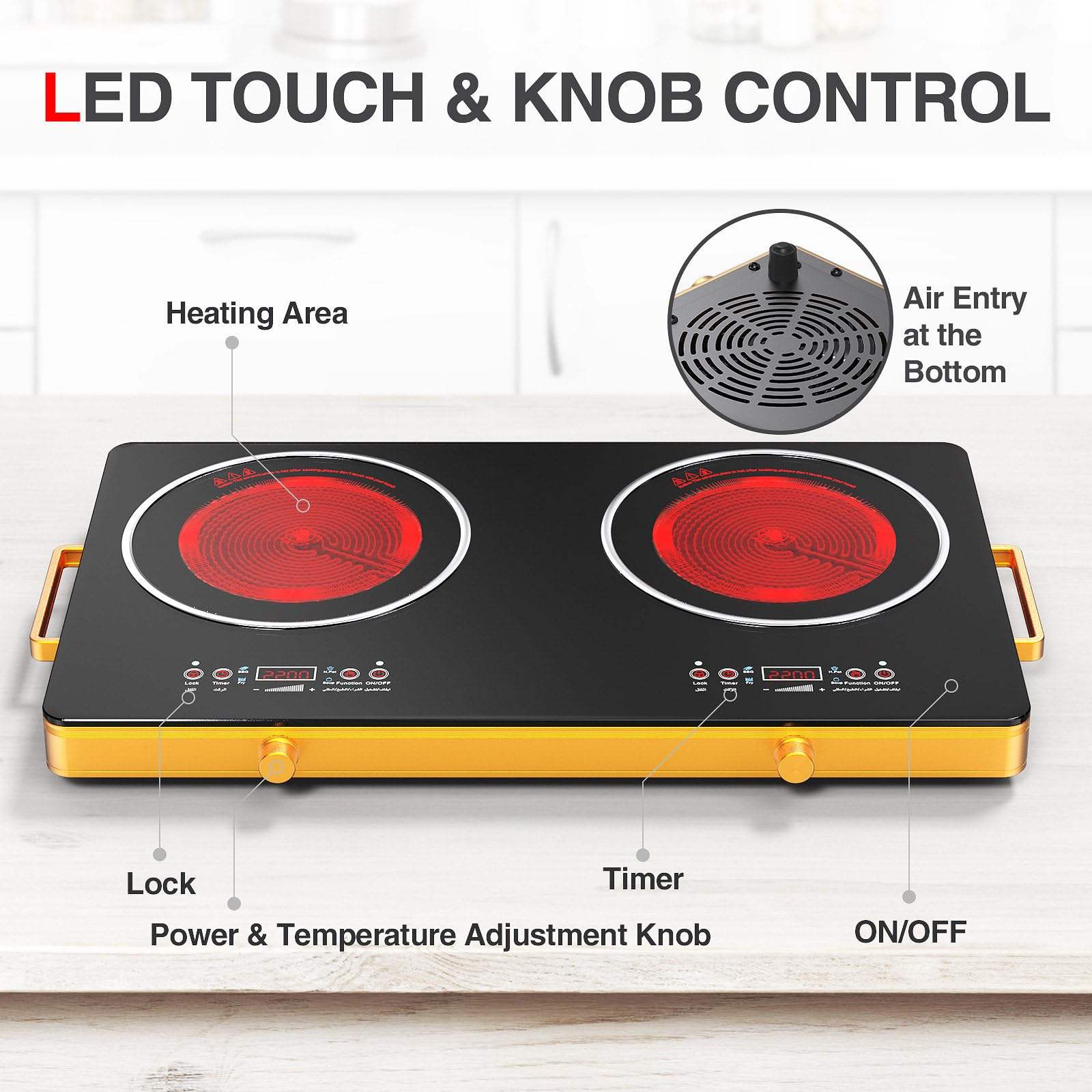 Lovfe Wholesale Best Kitchen A - مراجعة Kitchen Appliances Electric Stove وسعره