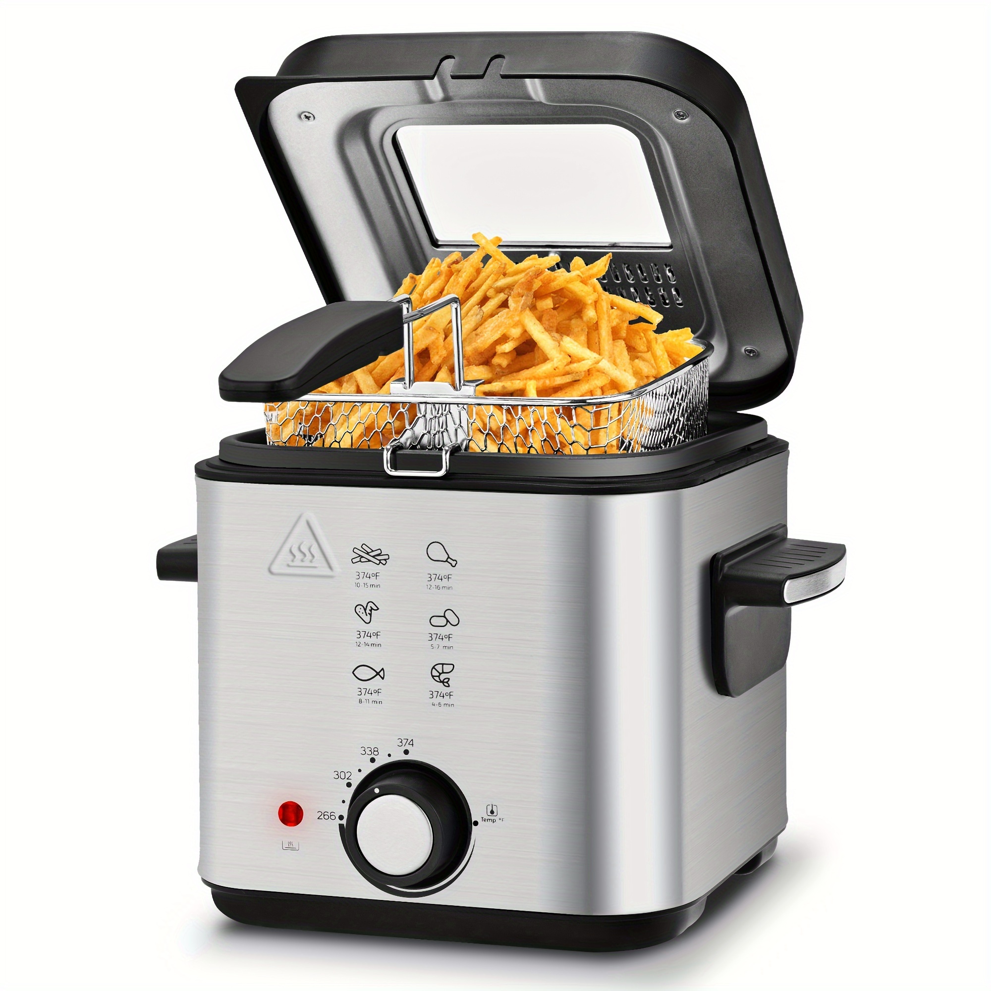 usSUSTEAS Household Deep Fryer - مراجعة Kitchen Appliances Made In Usa وسعره
