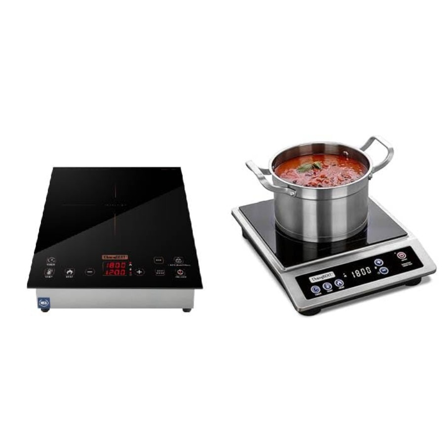 Apartment/RV/food station use: - مراجعة Induction Cooktop Portable وسعره