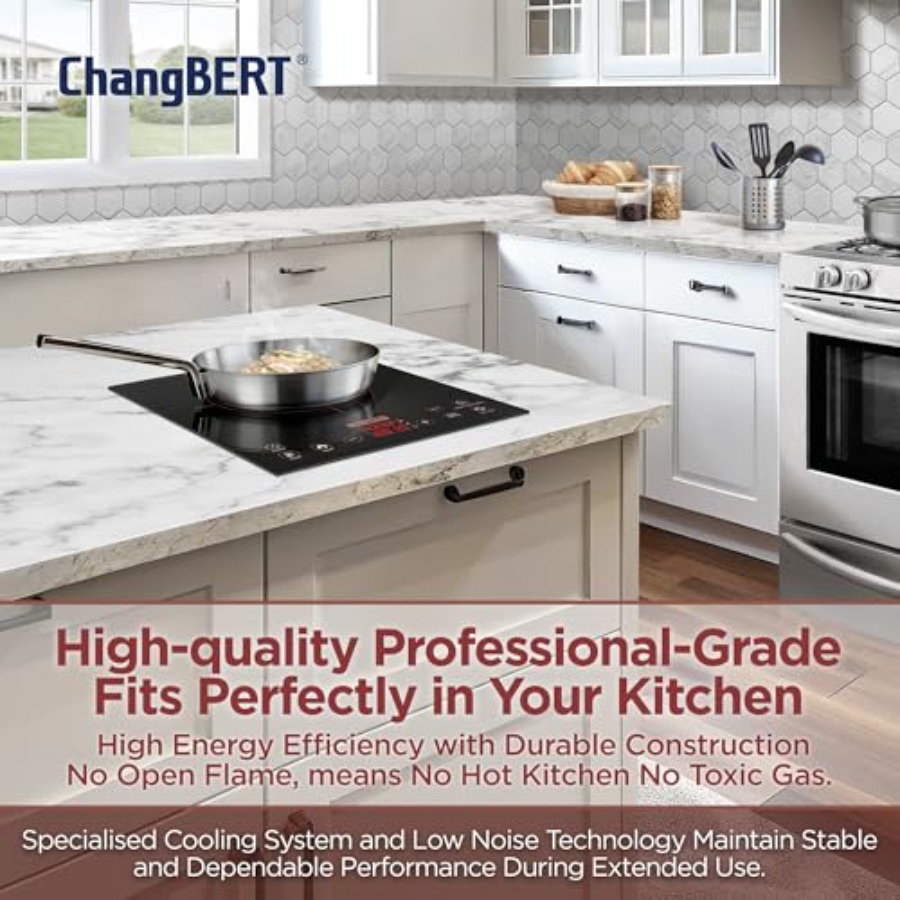 Apartment/RV/food station use: - مراجعة Induction Cooktop Portable وسعره