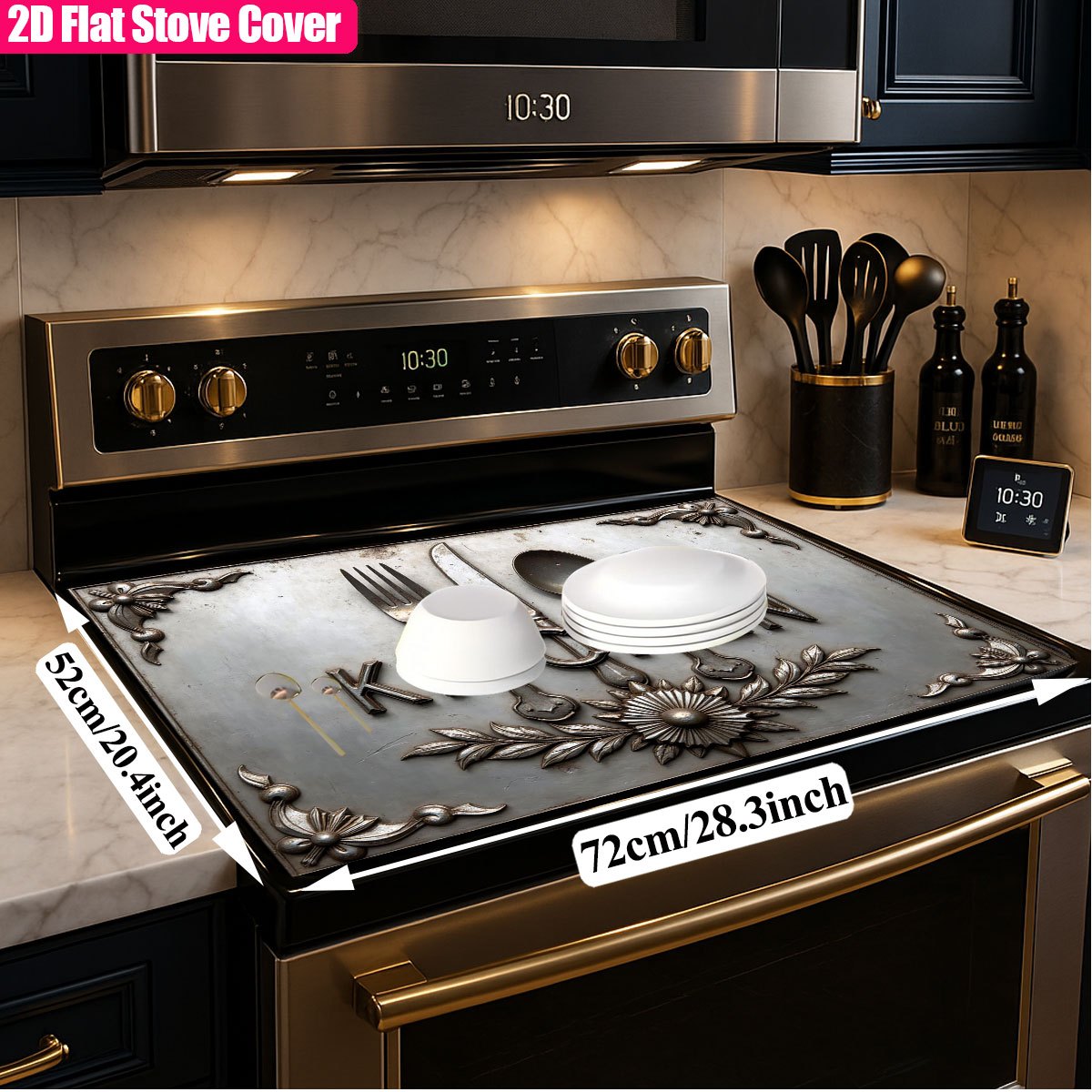 Heavy Duty Metal Stove Top Cov - مراجعة Kitchen Appliances Electric Stove وسعره