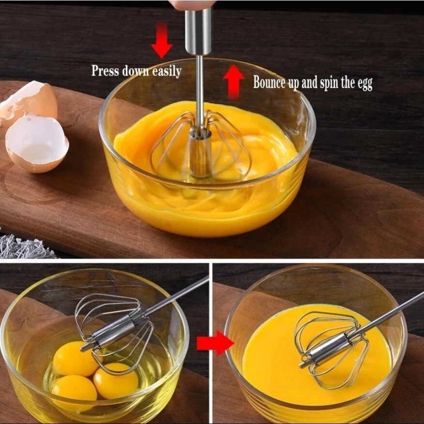 1/3pcs Stainless Steel Egg Bea - مراجعة Kitchen Appliances Unit وسعره