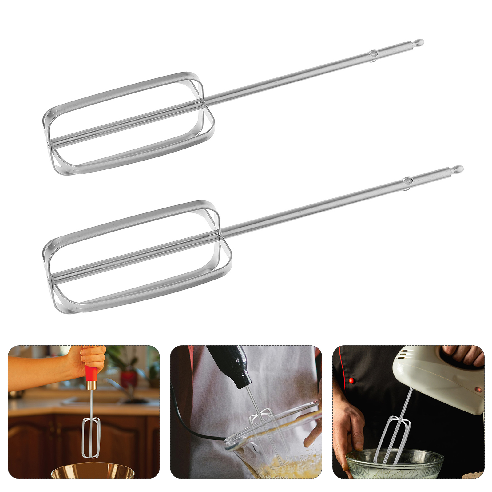 2 Pcs Stainless Steel Hand Mix - مراجعة Kitchen Appliances Unit وسعره