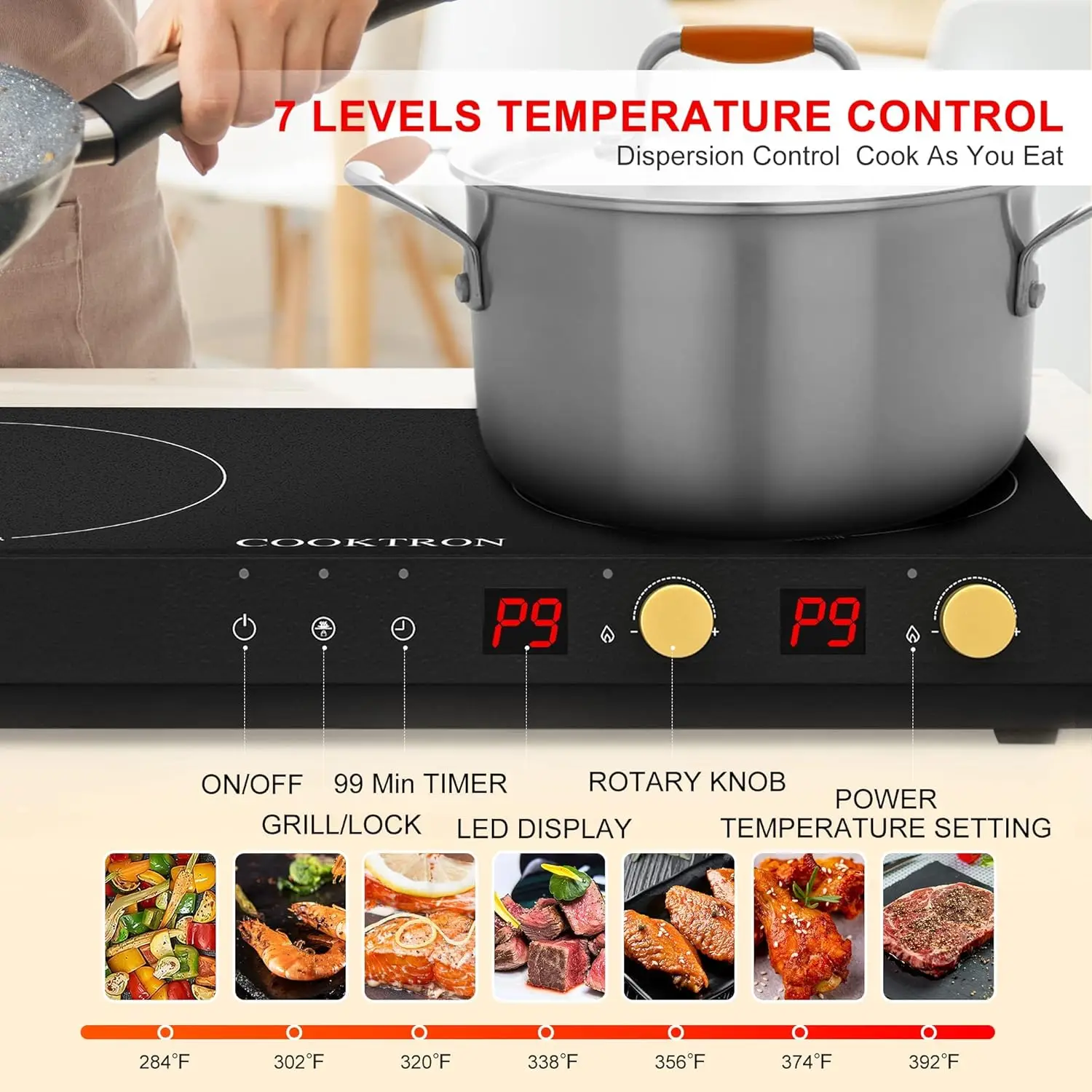 Portable Induction Cooktop 2 B - مراجعة Induction Cooktop Portable وسعره